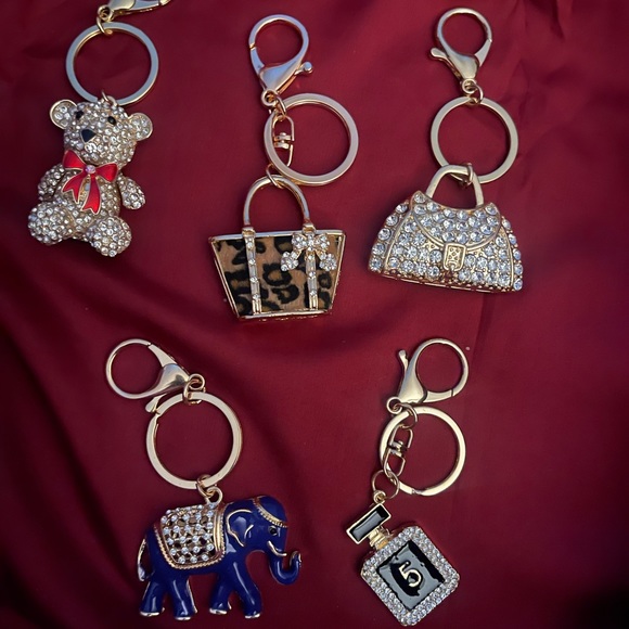 Bag and Key charms Nwt - Picture 3 of 7